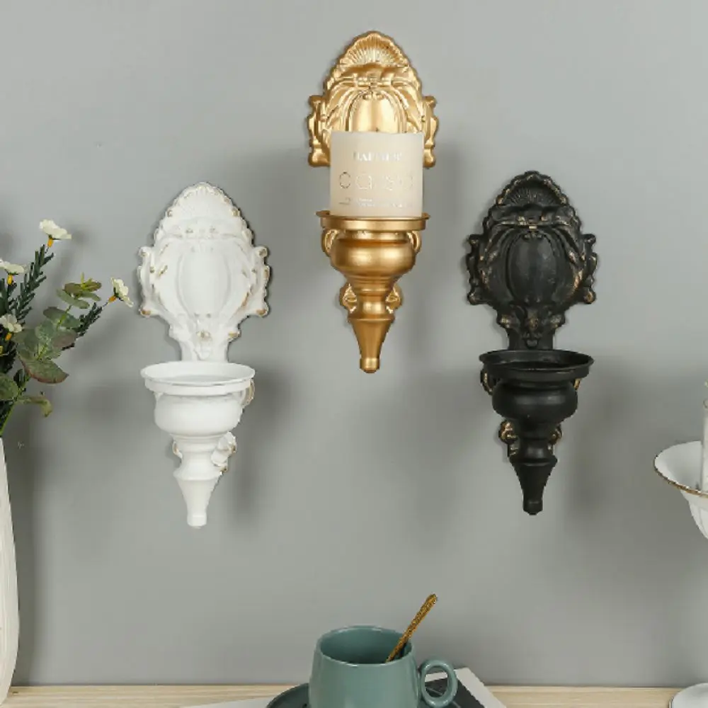 Collectible Vintage Matches - Decorative Wall Mounted Candle Holder Iron
