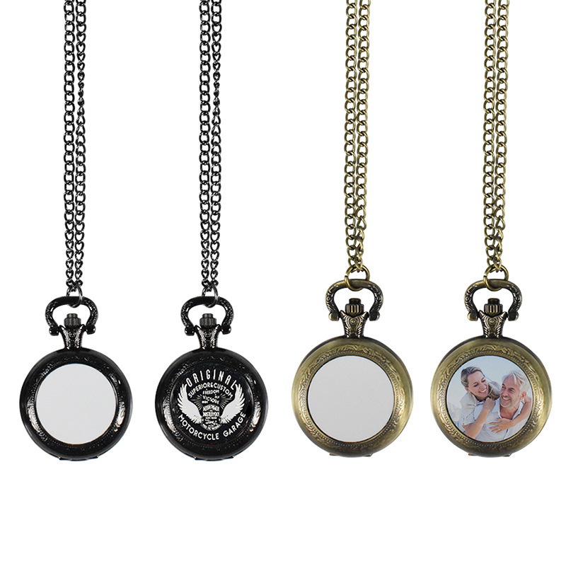 Vintage Watch Collecting - Custom Vintage Metal Pocket Watch Pendant