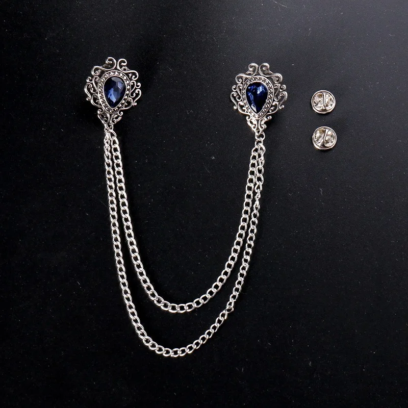 Vintage Collector - Elegant Vintage Alloy Rhinestone Large Brooch