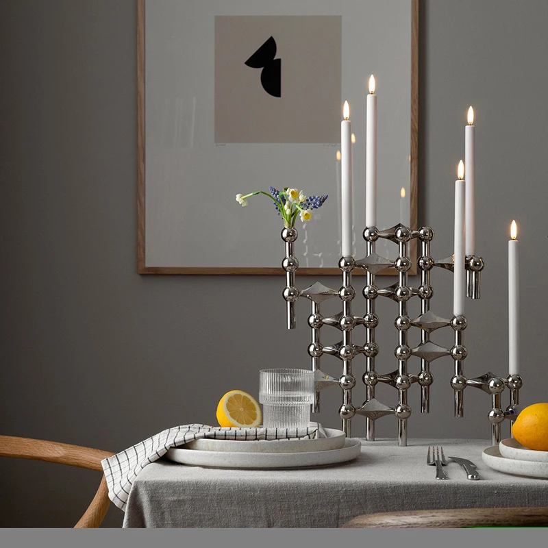 Danish Metal Candle Holder Mol - огляд і ціна Collectible Vintage Matches