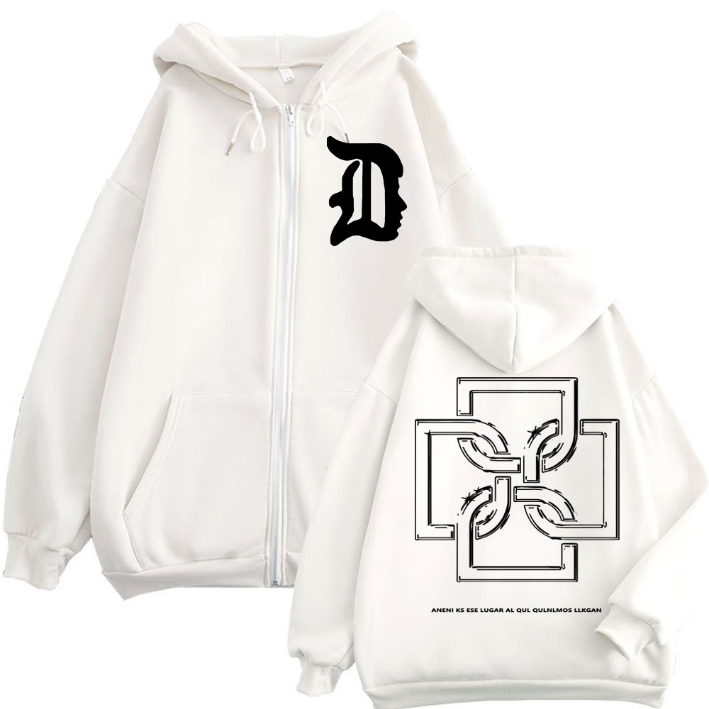 Customization Rapper Duki Logo - огляд і ціна Vintage Zip Hoodie