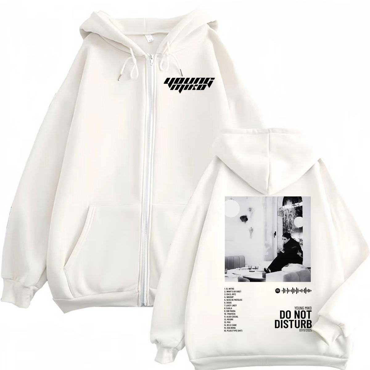 Custom Custom Young Miko Do No - огляд і ціна Vintage Zip Hoodie