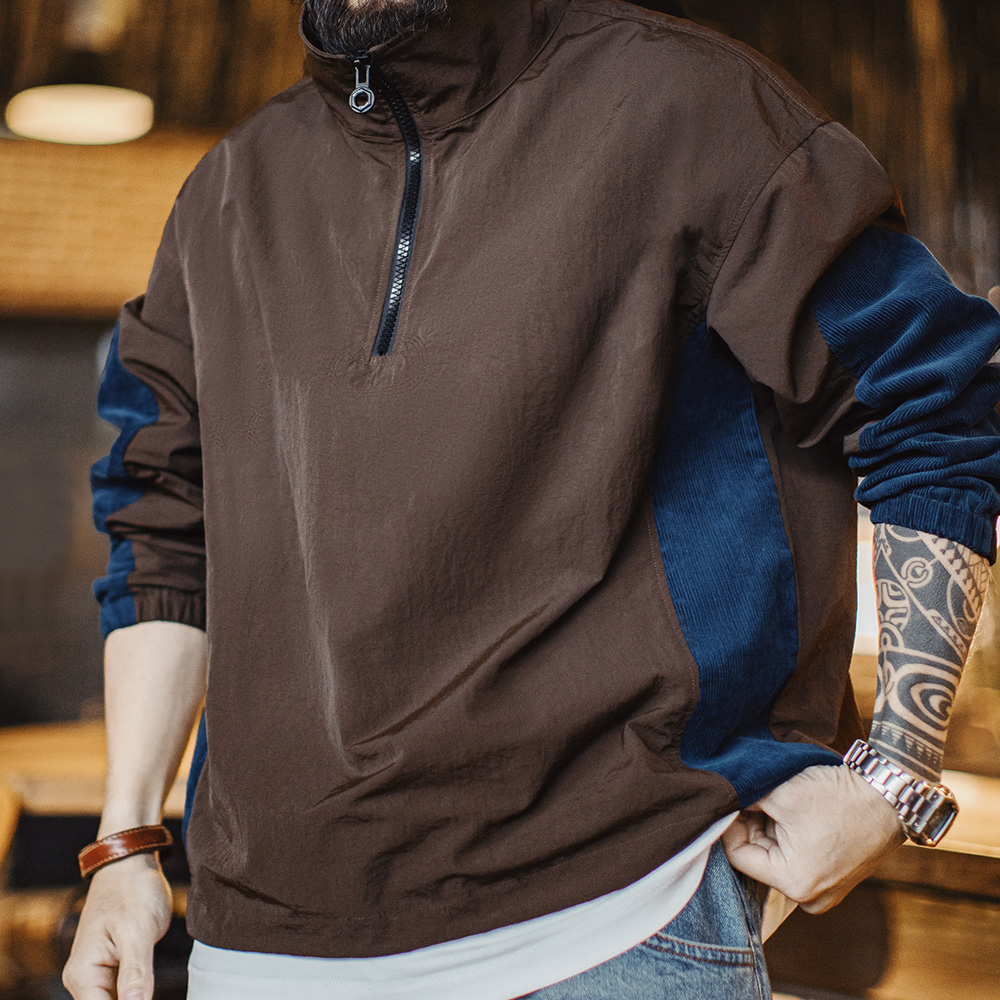 Maden Vintage Corduroy Color-B - огляд і ціна Vintage Zip Hoodie