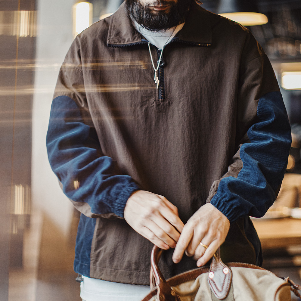 Maden Vintage Corduroy Color-B - огляд і ціна Vintage Zip Hoodie