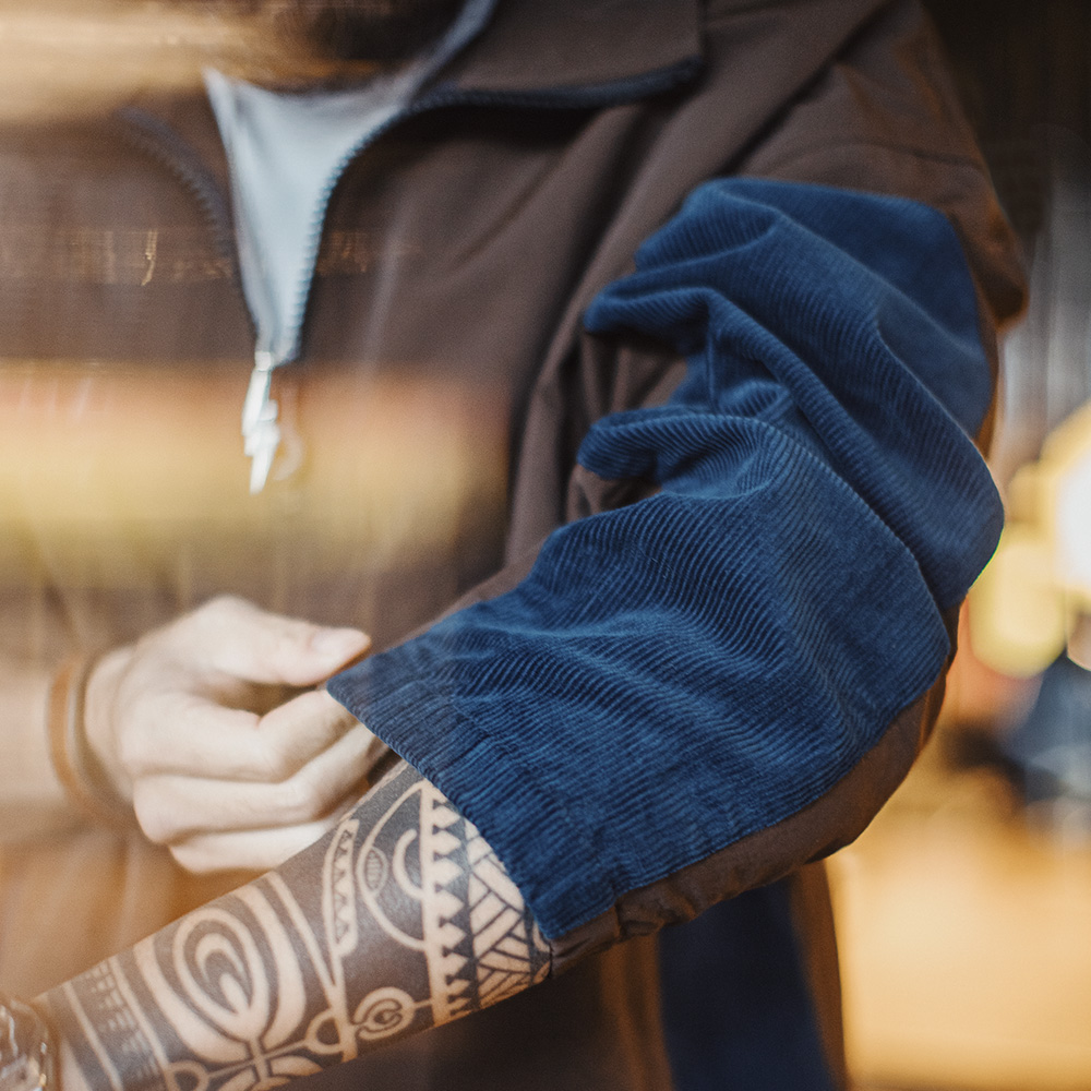 Maden Vintage Corduroy Color-B - огляд і ціна Vintage Zip Hoodie