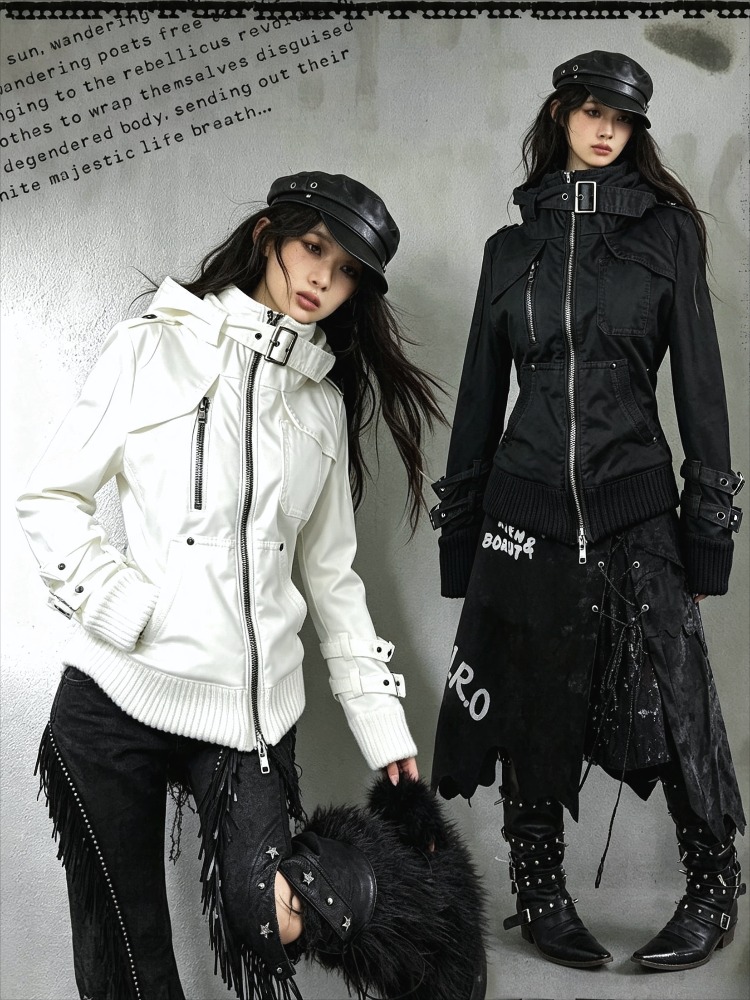 Harajuku Vintage 90s Stand Col - огляд і ціна Vintage Zip Hoodie